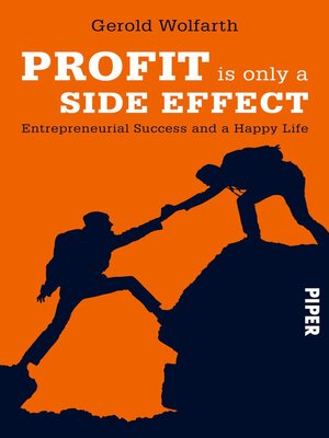 cover image of Profit is only a side effect